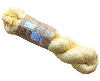 100% Bamboo - Bambusgarn - 100g Strang - 07 Vanille 