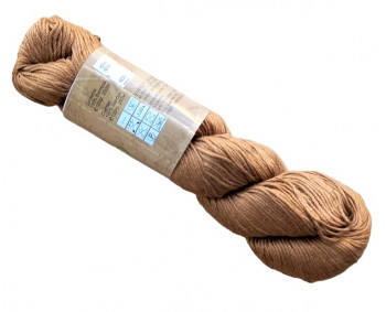 100% Bamboo - Bambusgarn - 100g Strang - 08 Hellbraun