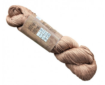 100% Bamboo - Bambusgarn - 100g Strang - 09 Beigebraun