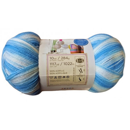 284g Megaball - Banderolenfehler + Mindergewicht - Farbe Blau