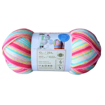 284g Megaball - Banderolenfehler + Mindergewicht - Farbe Bunt 