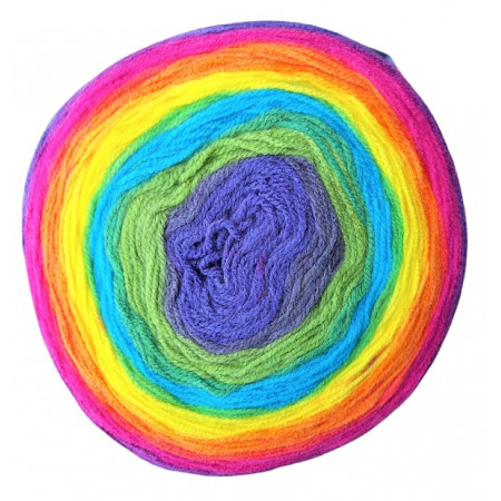 Mandala Bonus - 300g Cake - Sonderposten - MB01 regenbogen