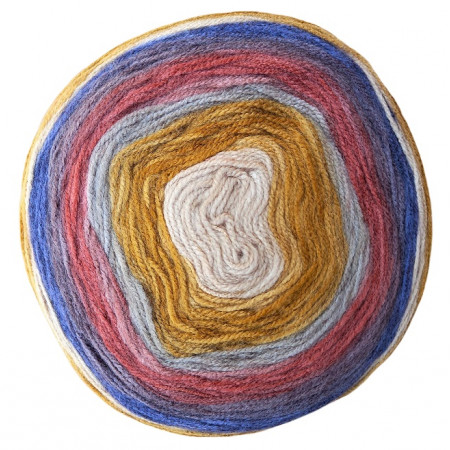 Mandala Bonus - 300g Cake - Sonderposten - MB09 senf-beige-grau