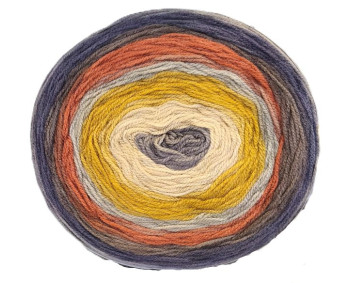 Mandala Bonus - 300g Cake - Sonderposten - MB27 senf-braun-rost