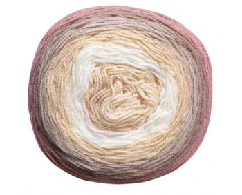 Mandala Bonus - 300g Cake - Sonderposten - MB02 creme-beige-rosé