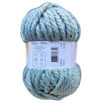 Mega Chunky Tweed Yarn 300g