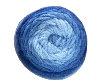270g Ombre Blau - Banderolenfehler / Mindergewicht