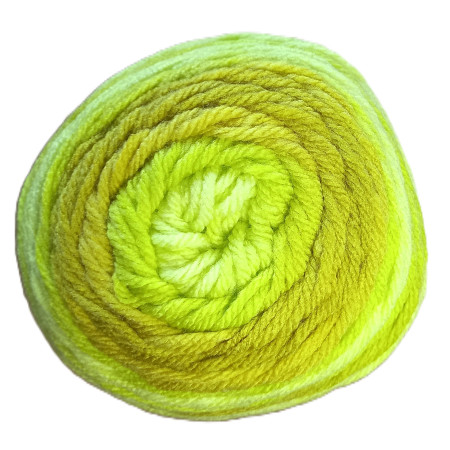270g Ombre Hellgrün - Banderolenfehler / Mindergewicht