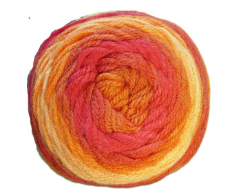 270g Ombre Orange - Banderolenfehler / Mindergewicht