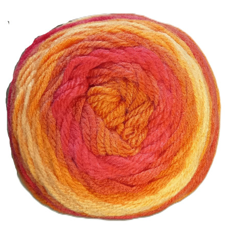 270g Ombre Orange - Banderolenfehler / Mindergewicht