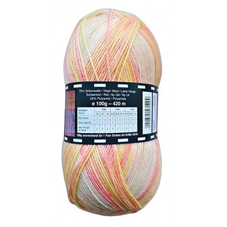 Twister Sox 4 Color - Sockenwolle 100g - Farbe 123