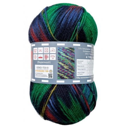 Twister Sox 4 Color - Sockenwolle 100g - Farbe 159