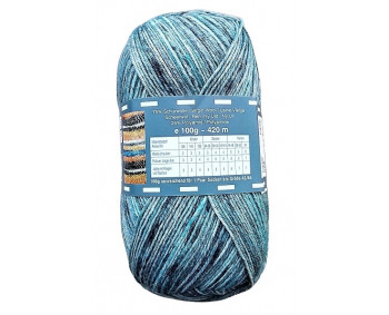 Twister Sox 4 Color - Sockenwolle 100g - Farbe 822