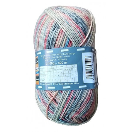Twister Sox 4 Color - Sockenwolle 100g - Farbe 825