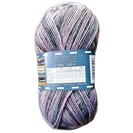 Twister Sox 4 Color - Sockenwolle 100g - Farbe 826