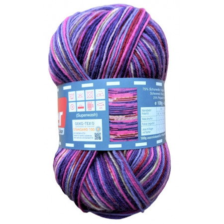 Twister Sox 4 Color - Sockenwolle 100g - Farbe 837