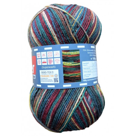 Twister Sox 4 Color - Sockenwolle 100g - Farbe 839