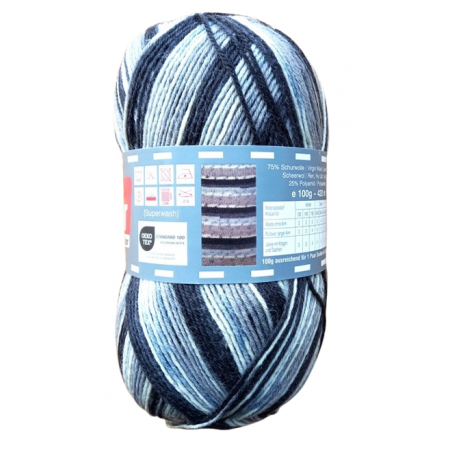 Twister Sox 4 Color - Sockenwolle 100g - Farbe 840