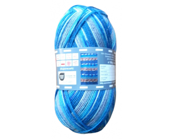 Twister Sox 4 Color - Sockenwolle 100g - Farbe 841