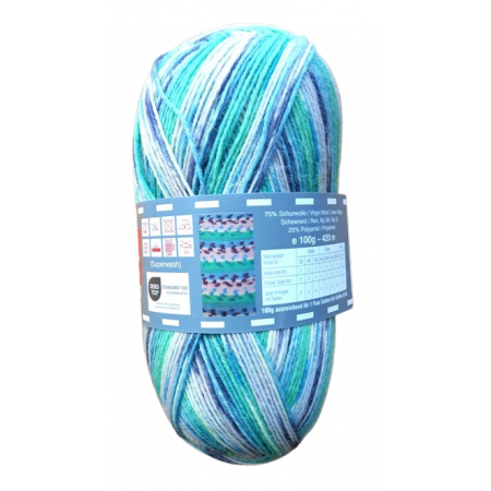 Twister Sox 4 Color - Sockenwolle 100g - Farbe 846