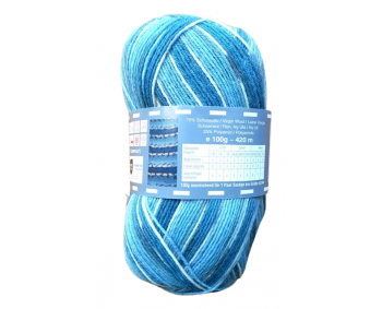 Twister Sox 4 Color - Sockenwolle 100g - Farbe 848