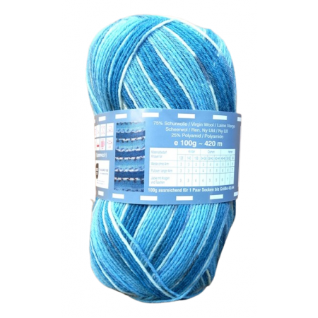 Twister Sox 4 Color - Sockenwolle 100g - Farbe 848