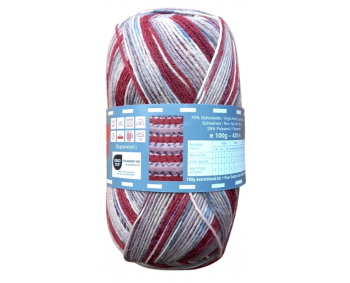 Twister Sox 4 Color - Sockenwolle 100g - Farbe 849