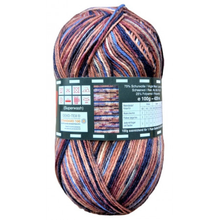 Twister Sox 4 Color - Sockenwolle 100g - Farbe 183