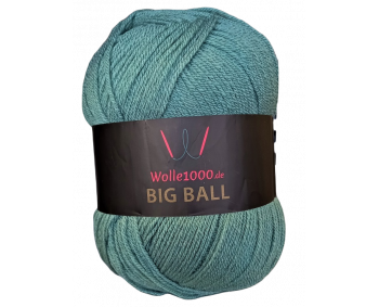 Wolle1000 BigBall Uni+Wool 350g - Farbe BB08 - Opal