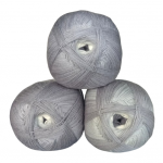 Wolle1000 BigBall 500g - Farbe BB100 - Cremeweiß-Grau