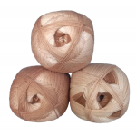 Wolle1000 BigBall 500g - Farbe BB109 - Beige-Braun