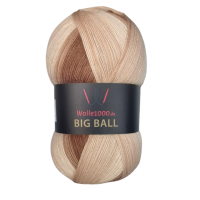 Wolle1000 BigBall 500g - Farbe BB109 - Beige-Braun