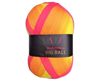 Wolle1000 BigBall 500g - Farbe BB209 - Regenbogen