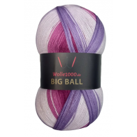 Wolle1000 BigBall 500g - Farbe BB239 - Flieder-Lila-Pink