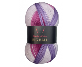 Wolle1000 BigBall 500g - Farbe BB239 - Flieder-Lila-Pink