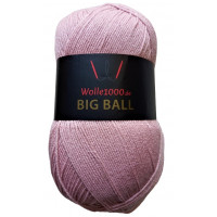 Wolle1000 BigBall Glitzer 270g - Farbe 002 - Rose