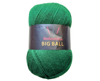 Wolle1000 BigBall Glitzer 270g - Farbe 006 - Grün