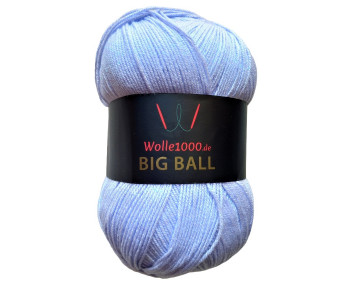 Wolle1000 BigBall Glitzer 270g - Farbe 007 - helles Flieder