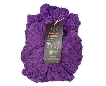 Wolle1000 Blanket - 16 lila - 300g