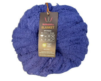 Wolle1000 Blanket - 17 marine - 300g