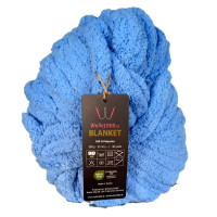 Wolle1000 Blanket - 35 blau - 300g