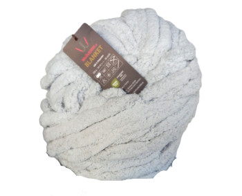 Wolle1000 Blanket - 36 silbergrau - 300g