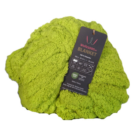 Wolle1000 Blanket - 69 grün - 300g