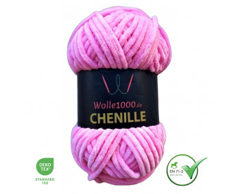 Wolle1000 Chenille - 06 rosa - 100g