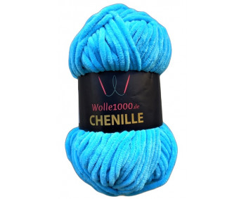 Wolle1000 Chenille - 12 türkis - 100g