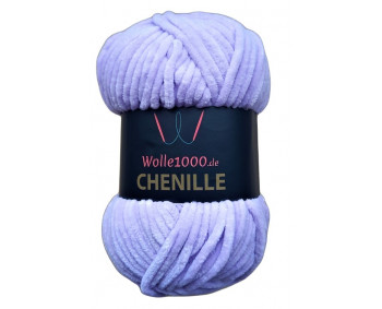 Wolle1000 Chenille - 15 flieder - 100g