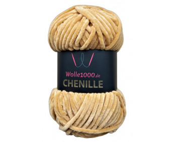 Wolle1000 Chenille - 18 camel - 100g