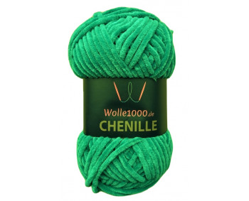 Wolle1000 Chenille - 26 smaragd - 100g