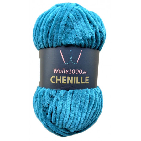 Wolle1000 Chenille - 63 petrol - 100g