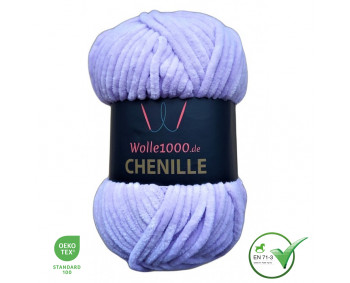 Wolle1000 Chenille - 15 flieder - 100g